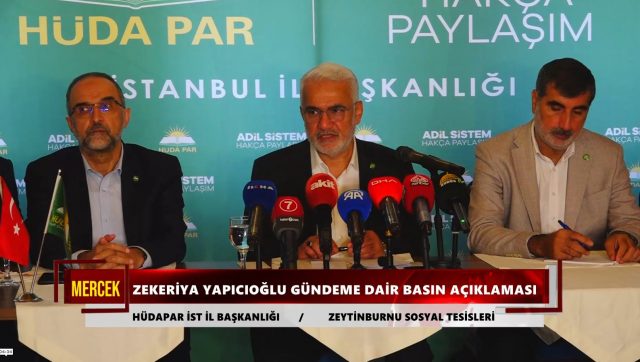 ZEKERİYE YAPICIOĞLU'NUN GÜNDEME DAİR BASIN AÇIKLAMASI (10.09.2025)