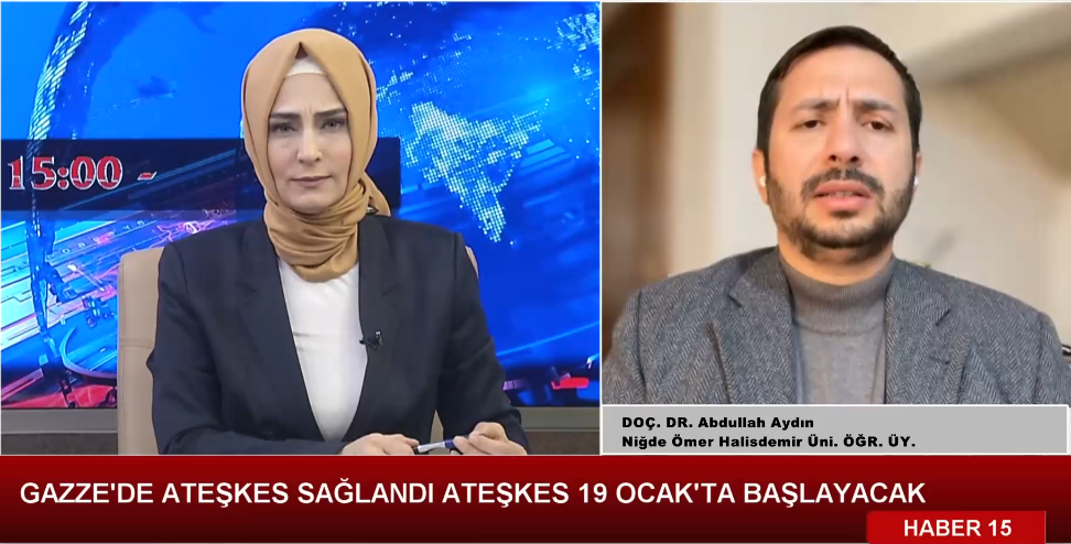 DOÇ.DR. ABDULLAH AYDIN (NİĞDE ÖMER HALİSDEMİR ÜNİ. ÖĞR.ÜY.) 16.01.2025