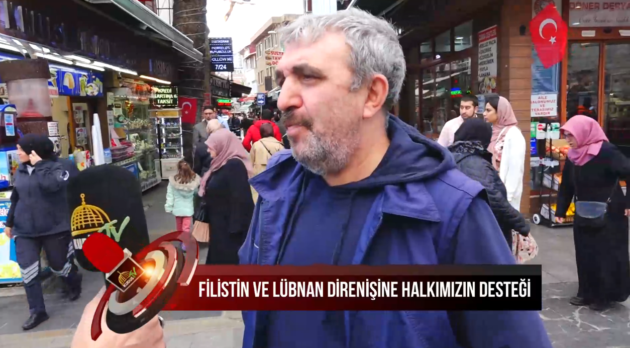 FİLİSTİN VE LÜBNAN DİRENİŞİNE HALKIMIZIN DESTEĞİ (05.11.2024)