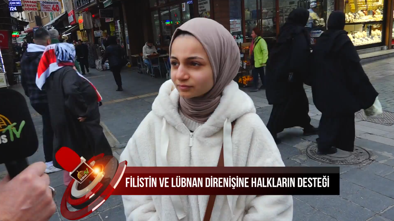 FİLİSTİN VE LÜBNAN DİRENİŞİNE HALKIMIZIN DESTEĞİ (05.12.2024)