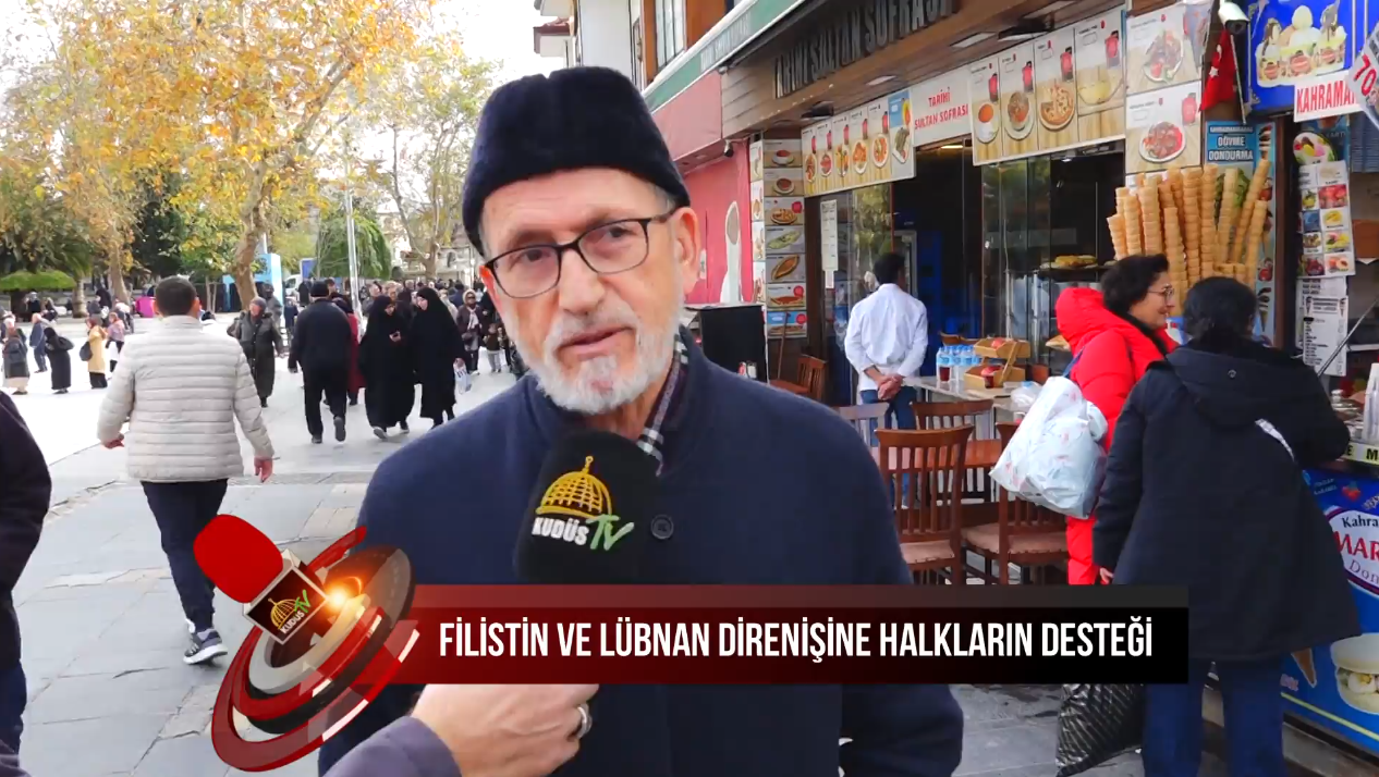 FİLİSTİN VE LÜBNAN DİRENİŞİNE HALKIMIZIN DESTEĞİ (06.12.2024)