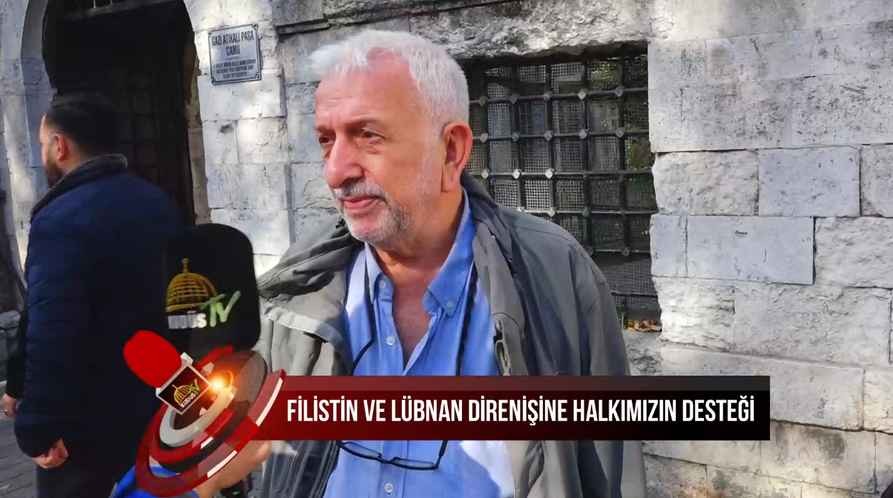 FİLİSTİN VE LÜBNAN DİRENİŞİNE HALKIMIZIN DESTEĞİ (08.11.2024)