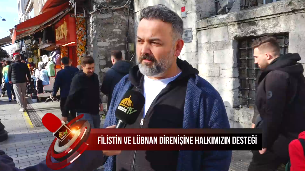 FİLİSTİN VE LÜBNAN DİRENİŞİNE HALKIMIZIN DESTEĞİ (22.11.2024)