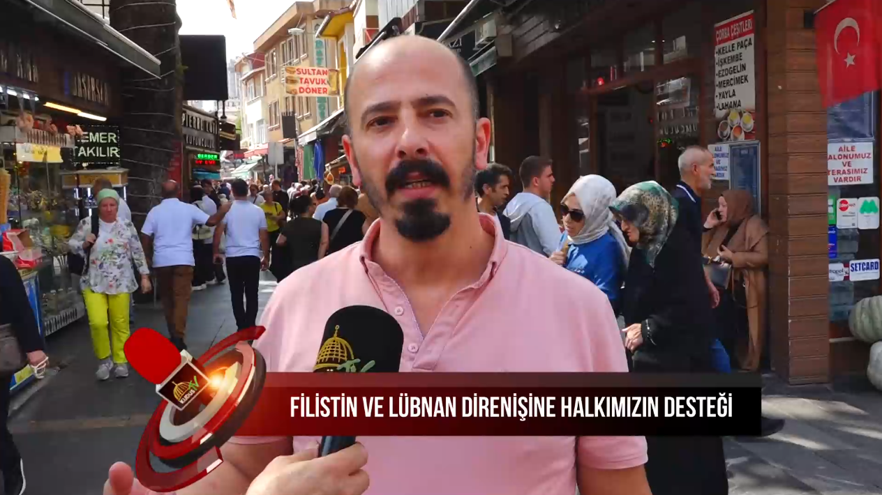 FİLİSTİN VE LÜBNAN DİRENİŞİNE HALKIMIZIN DESTEĞİ (24.09.2024)