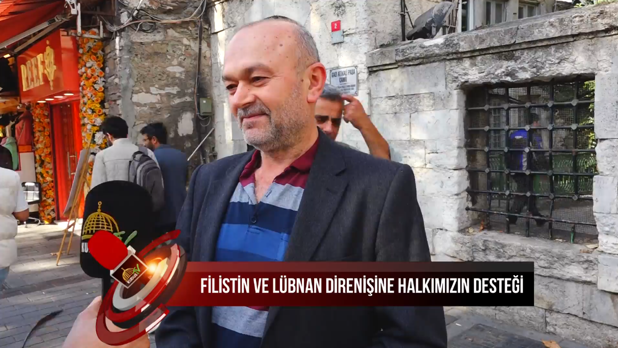 FİLİSTİN VE LÜBNAN DİRENİŞİNE HALKIMIZIN DESTEĞİ (25.10.2024)