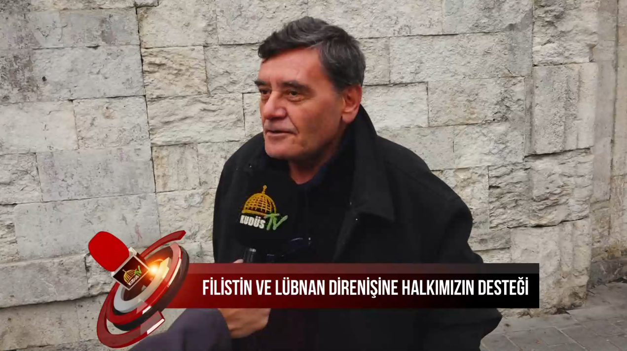 FİLİSTİN VE LÜBNAN DİRENİŞİNE HALKIMIZIN DESTEĞİ (25.11.2024)