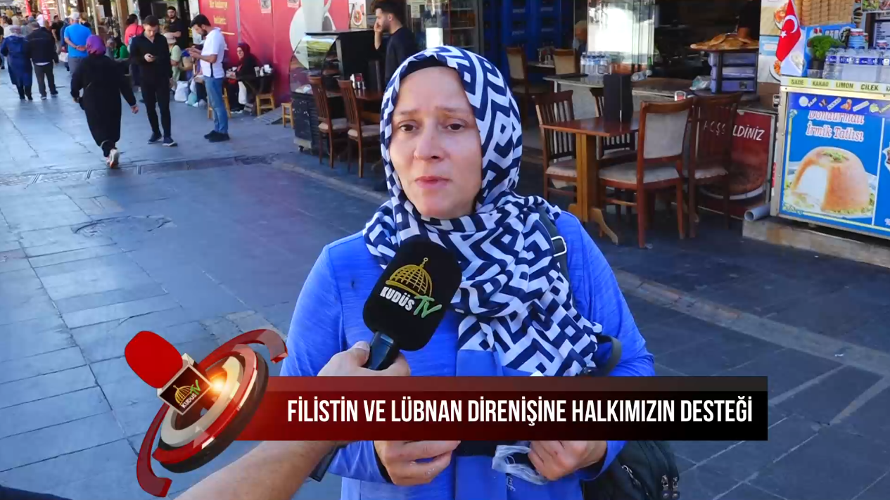 FİLİSTİN VE LÜBNAN DİRENİŞİNE HALKIMIZIN DESTEĞİ (26.09.2024)