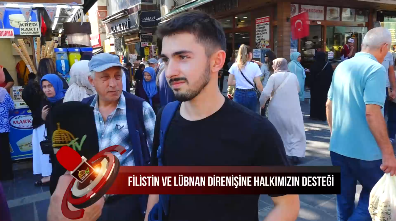 FİLİSTİN VE LÜBNAN DİRENİŞİNE HALKIMIZIN DESTEĞİ (27.09.2024)