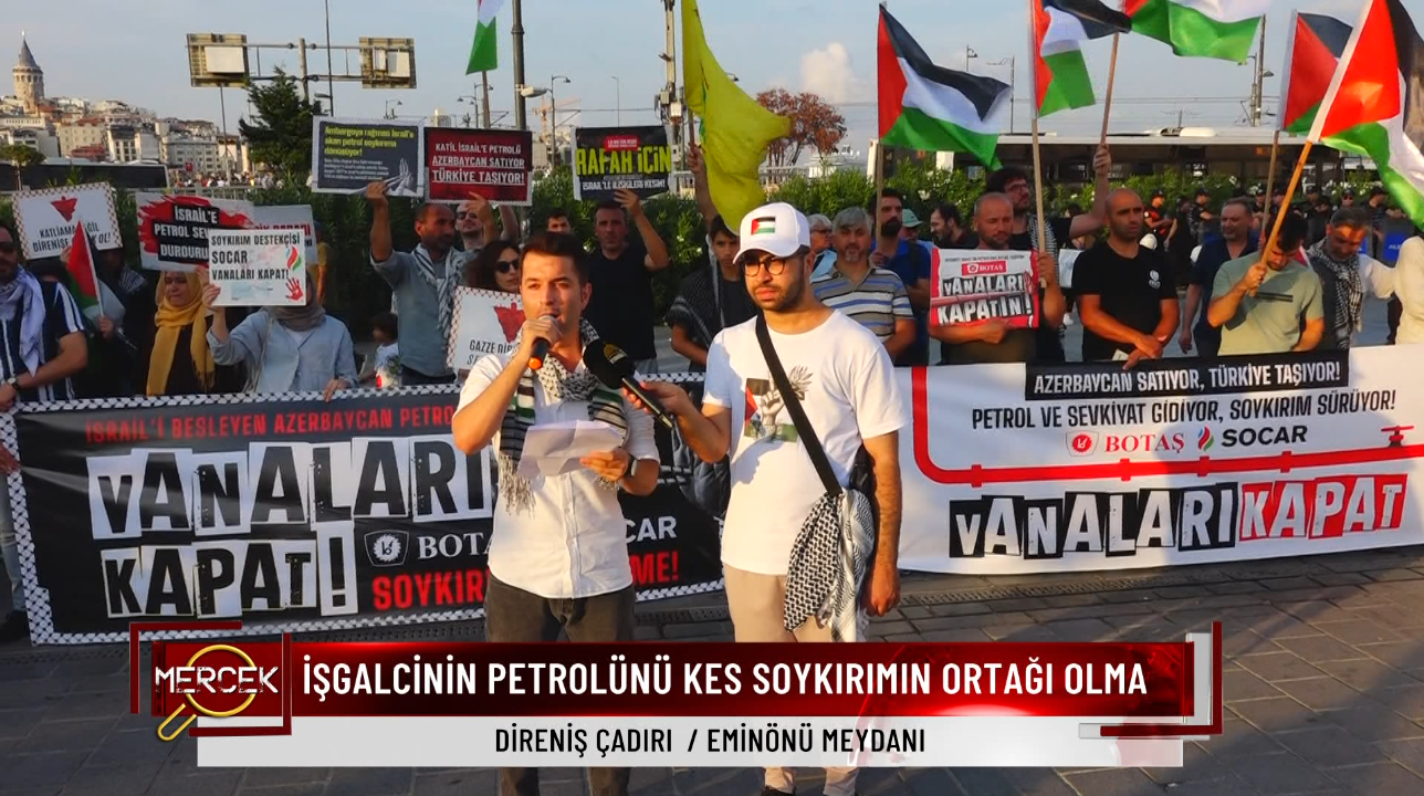 İŞGALCİNİN PETROLÜNÜ KES SOYKIRIMA ORTAK OLMA