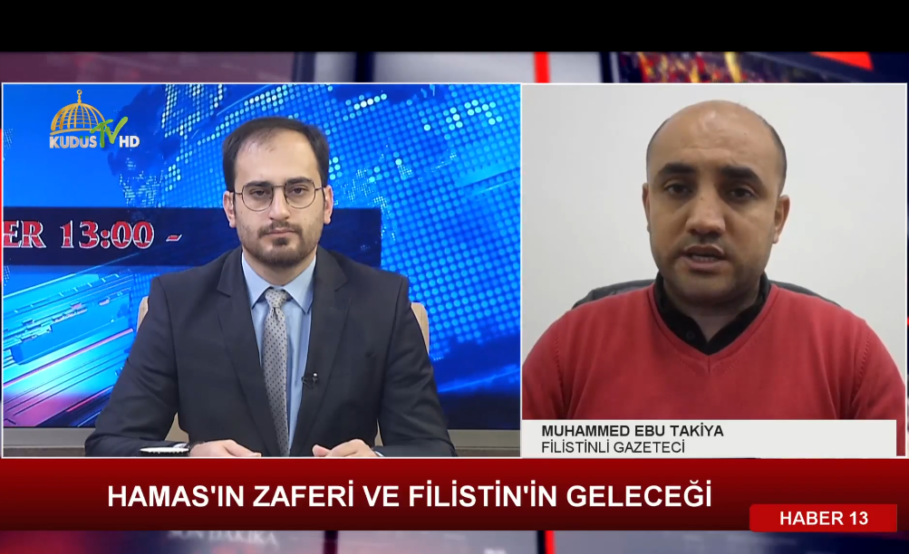 MUHAMMED TAKİYE (FİLİSTİNLİ GAZETECİ) 21.01.2025