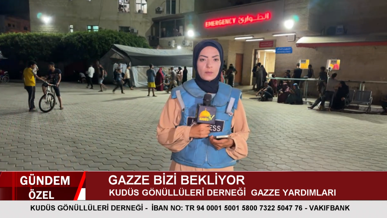 NAHED EBU HARBEED / KUDÜS TV GAZZE TEMSİLCİSİ (10.09.2024)