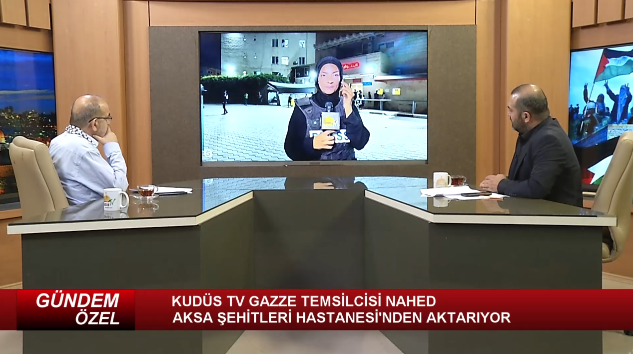 NAHİD HALİL HASEN / KUDÜS TV GAZZE MUHABİRİ (17.09.2024)