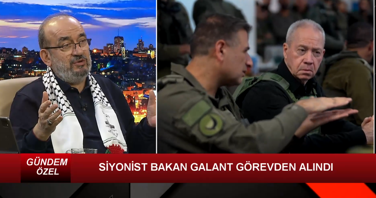 SİYONİST BAKAN GALANT GÖREVDEN ALINDI (05.11.2024)